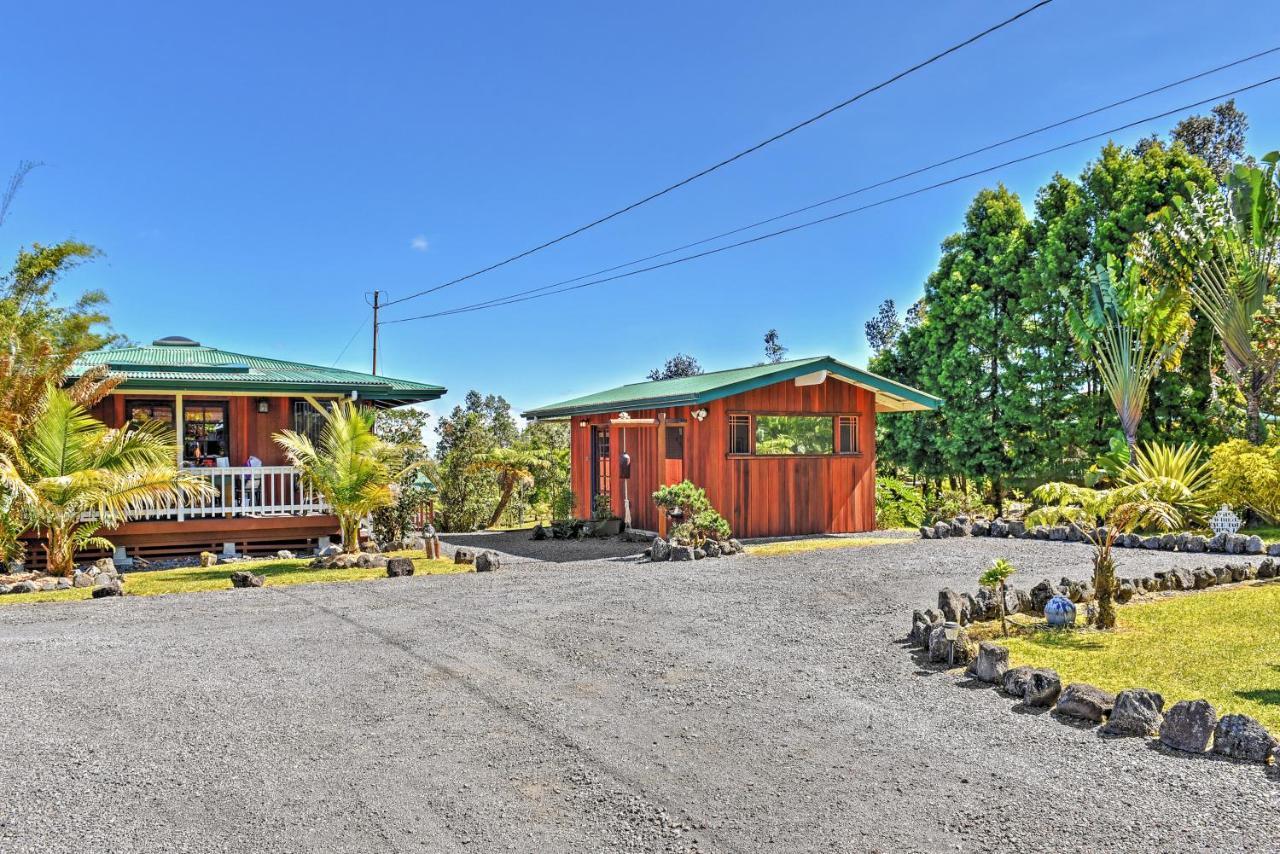 Mountain View Cozy Volcano Studio With Phenomenal Rainforest Views מראה חיצוני תמונה